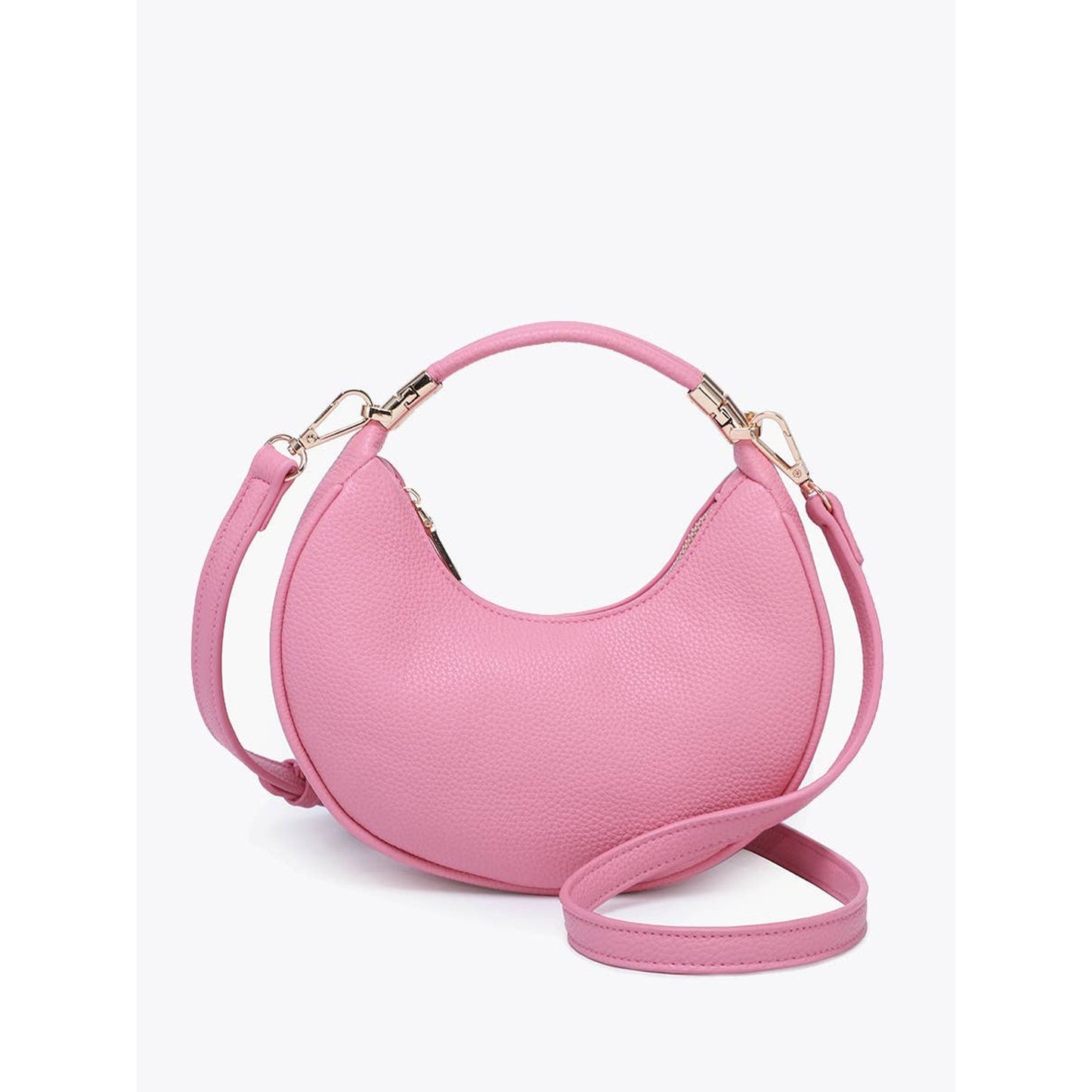 Half-Moon Crossbody w/ Convertible Snap Purse/Bag-Light Seafoam